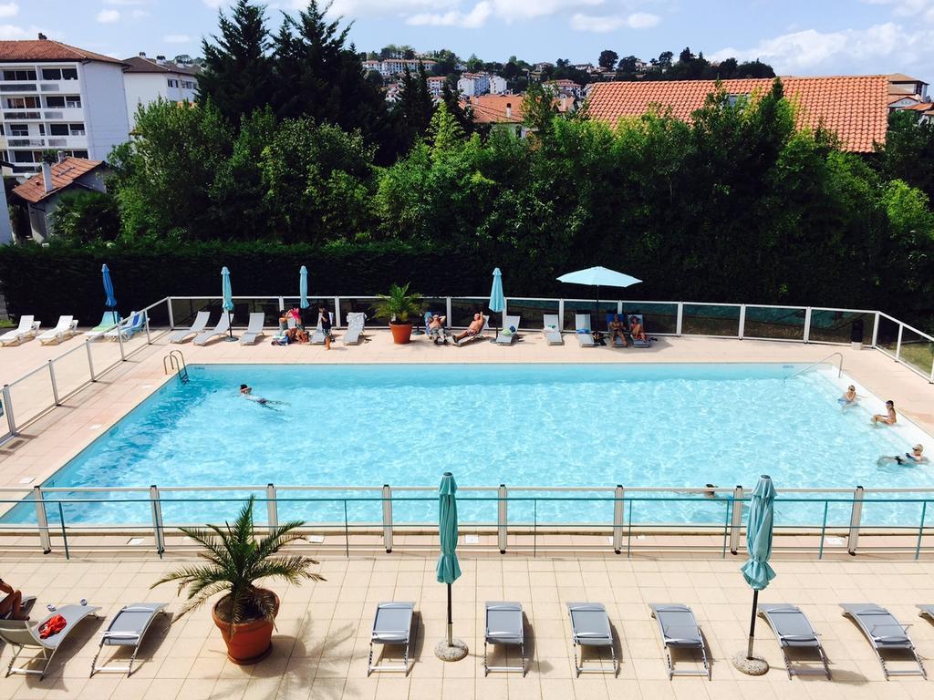 Appartement Golf et Nivelle avec piscine et parking Ciboure Extérieur photo